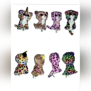 Ty Beanie Boo Dotty, Ty Beanie Boo Glamour, Ty Beanie Boo Lainey, Ty Giselle